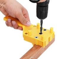 Kit de gabarit manuel pour le positionnement d'outils en bois, perceuse pour le travail du bois, perforateur pour les joints à chevilles