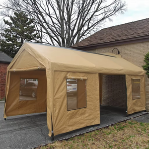 3.6*6m có thể điều chỉnh có thể tháo rời hông xe carport tán Thêm nhà để xe di động cao với 8 chân hỗ trợ - Product Image 2