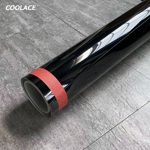 Muestra gratis 1,52*15M Tamaño Alto Flexible Fundido TPU Brillante Piano Negro Coche PPF Película - Product Image 1