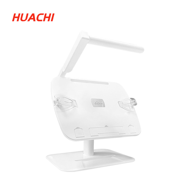 HUACHI Adjustable Plastic Bookend Reading Stand (Model 888-1)-360*267*355 Dimensions for Organizing and Reading Comfort
