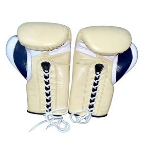 Guantes de Boxeo Personalizados Unisex Fly Sanda, de Cuero Genuino, con Cordones, Correa de Muñeca Ajustable, Agarre Antideslizante, Transpirables, para Boxeo Completo - Product Image 4