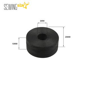 Hilo de bobina para bordar SEWINGstar, poliéster blanco 1.0x, con orificio Bollback para equipos de procesamiento de prendas - Product Image 2