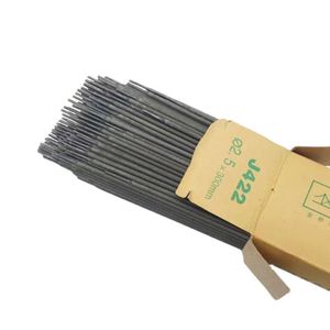 ลวดเชื่อมเหล็กกล้าคาร์บอน Tianjin Jinqiao รุ่น J422 ขนาด 2.5 มม. ยาว 300 มม. สำหรับเชื่อมแบบอาร์คมือ - Product Image 1