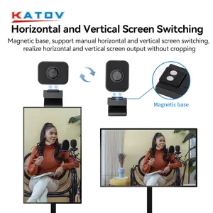 KATO Webcam Type-C Lấy Nét Cố Định VISION Camera Video USB 4K UHD Để Phát Trực Tiếp, Camera Phát Trực Tiếp Youtube 4K