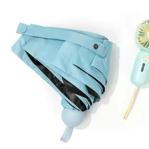 Yaz düğün hediyelik eşya promosyon hediyesi Mini Fan ve misafirler için şemsiye hediye seti Girlfriends doğum günü partisi erkek hediye - Product Image 2