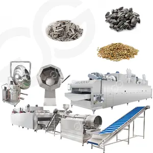 Machine de torréfaction de graines de tournesol Ligne de production de dinde Fournisseur de machines de torréfaction d'arachide