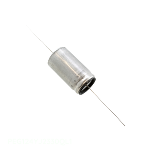 Condensateur axial TH PEG124YJ2330QL1 à traversée de trou, 33 µF, 450 V, en aluminium, du fabricant Channel - Product Image 1