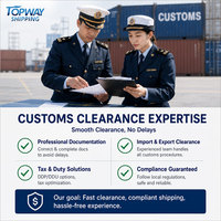 Agent maritime FCL, livraison DDP, transitaire maritime depuis Shenzhen
