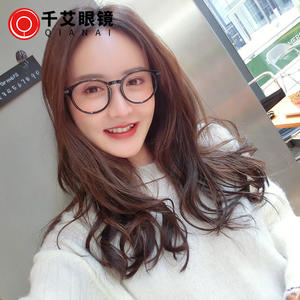 Montures de lunettes Qianai, rondes ovales, monture intégrale, TR90, légères, unisexes, pour hommes et femmes, avec verres AC, numéro de pièce 3182 - Product Image 2