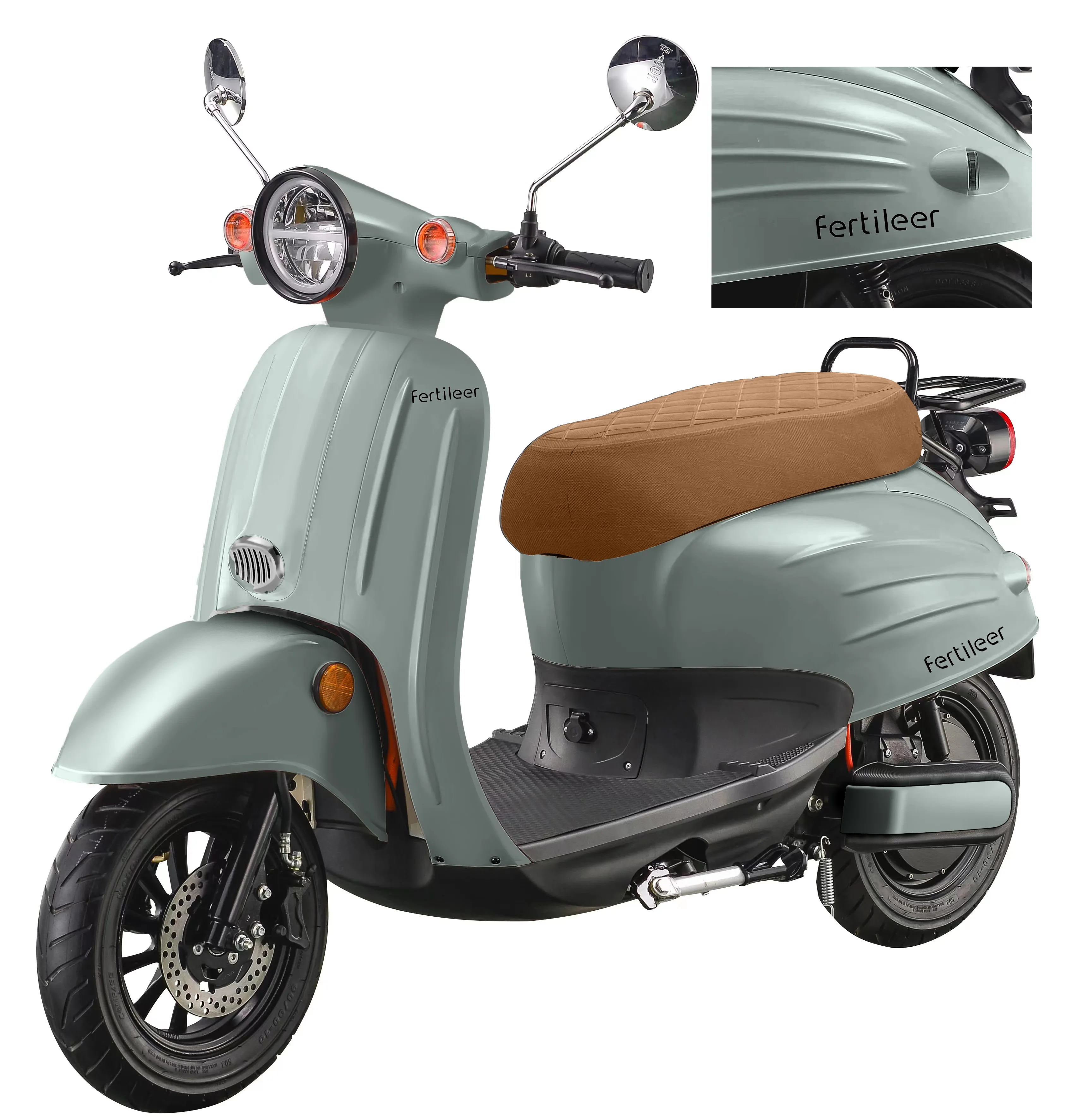 Nouveau scooter électrique 2 places 48V 350W vélo de ville électrique cyclomoteur scooter vélo de ville sans batterie vente en gros transfrontalière