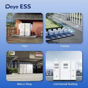 ระบบจัดเก็บพลังงานแสงอาทิตย์เชิงพาณิชย์อุตสาหกรรม deye GE-F60 ขนาด 60 กิโลวัตต์ ESS ชุดอุปกรณ์พลังงานแสงอาทิตย์ไฮบริดแรงดันสูงครบชุด - Product Image 3