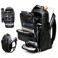 Sac à dos multifonctionnel antivol pour appareil photo, professionnel pour appareil photo reflex numérique, appareil photo sans miroir, équipement d'appareil photo, étanche pour Sony Canon Nikon