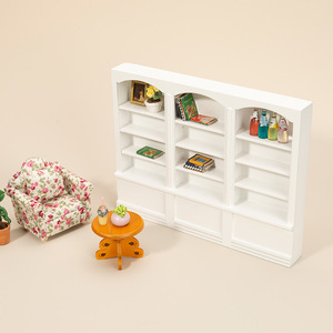 Haochang accessoires en bois triple armoire étagère à livres <span class=keywords><strong>poche</strong></span> affichage européen - Product Image 3