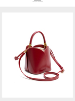 Tas Selempang Wanita Mini Terbaru Desainer Fashion Tali Serut Kulit Asli Tas Selempang Crossbody Tote Bucket Bag Dompet Tas Tangan