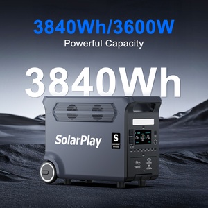 3600W 3840Wh LiFePO4 Portable Power Station, 220V AC <b>UPS</b>, 2000W Solar Input, OEM/ODM, USA and EU Warehouse Home <b>Backup</b> Outdoor - Product Image 3