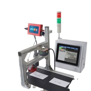 Nouvelle machine d'impression jet d'encre industrielle en ligne semi-automatique pour le codage de dates, idéale pour les boissons, les vêtements et diverses étiquettes de sacs - Product Image 1