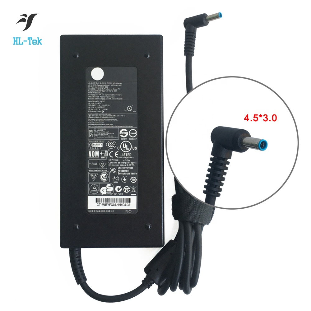 Адаптер питания переменного тока, зарядное устройство для ноутбука HSTNN-DA25 150 Вт 19,5 в а для HP OMEN 17-w043dx 15-CE002LA,ZBook 15 G3 G4 ADP-150XB B A150A05AL
