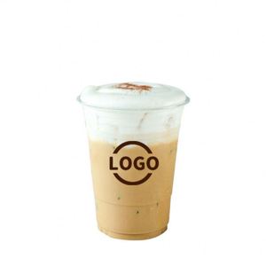 Gobelets à café et à thé jetables en plastique PET transparent de 98 mm avec logo personnalisé, vente en gros d'usine, qualité alimentaire, très demandés - Product Image 6