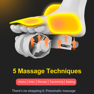 Masajeador de pies completamente envuelto con bolsa de aire de Venta caliente 2025 con vibración de calefacción para uso personal en el hogar - Product Image 3