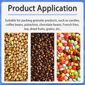 Hoàn toàn tự động dọc 3 bên con dấu năng suất cao Túi máy cho sữa nhỏ Kẹo cứng kẹo bơ cứng popping Kẹo Jelly Gummy - Product Image 3