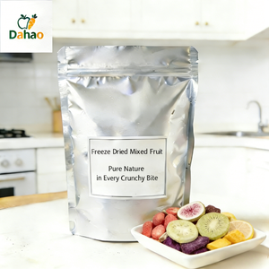 Mélange de fruits lyophilisés en gros sans sucre : fraises, bananes, kiwis, figues, dattes rouges, mangues pour collation - Product Image 2