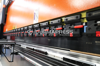 Mesin Tekuk Plat CNC Servo Standar Industri 175T/5000mm, Peralatan Cerdas untuk Pembuatan Mesin Pembengkok