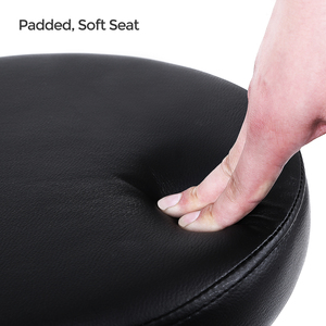 <span class=keywords><strong>SONGMICS</strong></span> Pivotant Dessin Travail SPA Salon Tabourets avec Roues Réglable en cuir rond salle à manger restaurant <span class=keywords><strong>bar</strong></span> <span class=keywords><strong>tabouret</strong></span> chaises - Product Image 5