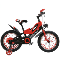 Vélo à une vitesse SY 16 pouces avec pneus noirs, cadre en acier durable, style montagne urbain pour garçons, vélo pour enfants