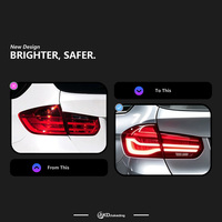 Feux arrière BBA Car Styling pour BMW Série 3 F31 2013-2018, projecteur haute puissance, clignotant dynamique DRL, pièces auto