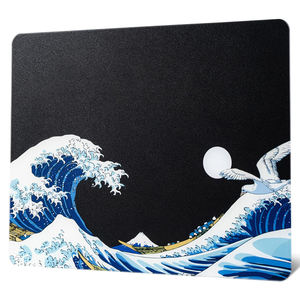 لوحة المفاتيح Esports وماوس الألعاب حصيرة رقيقة الزجاج المقسى مع سطح ناعم للماء قاعدة بورون وسادة ماوس مخصصة - Product Image 5