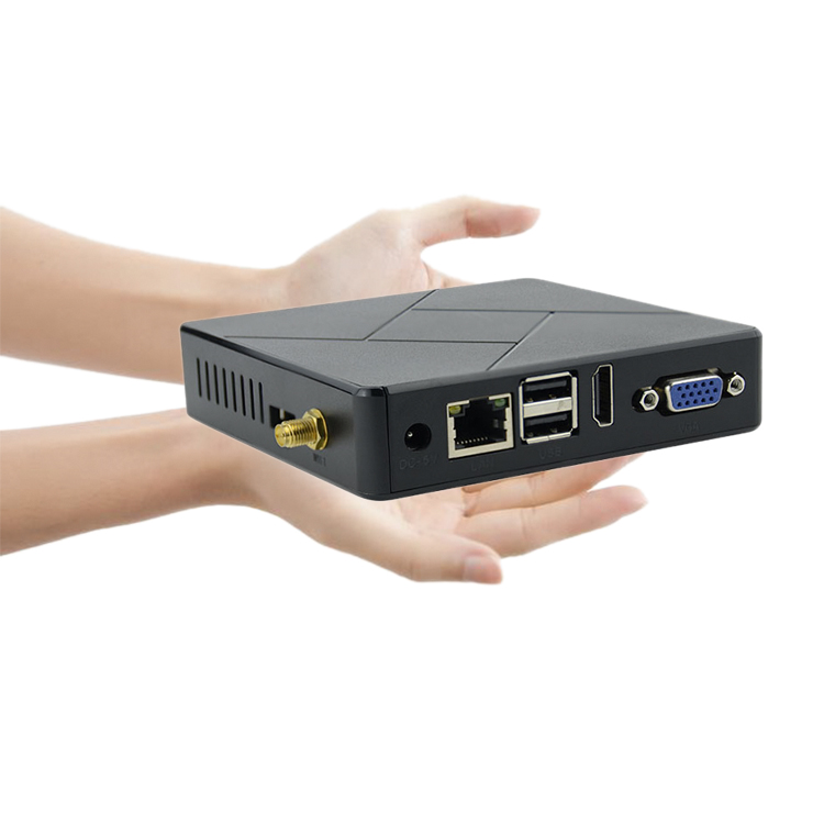 Cheap Cloud Computer Mini PC Host Quad Cores ARM A53 1920*1080 VGA HD 5USB Audio NUC Mini PC Thin Client