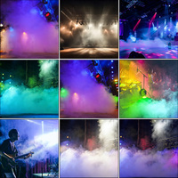Machine à fumée et brouillard RZ Stage Effect 600W DMX512 à double sortie pour scène, mariage, fête, spectacle