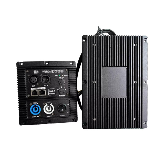 DIY Subwoofer Plate Amplifier 2 Channel Dsp Power Amplifier Professional Class D Amplifier Module for Active Speaker Line Array