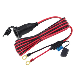M3 Vidalı Terminal 12-24V Dişi Araç Çakmak Soketi Adaptörü, Kamyon Tekne için Akü Güç Çıkışı - Product Image 1