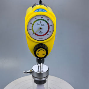 Regulador de presión de succión de cuerpo de aluminio de estilo alemán con tarro - Product Image 1