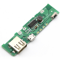 Module Chargeur de Batterie Externe 5V 1A, Carte de Circuit de Charge Élévateur, Module d'Alimentation pour Batterie Externe Mobile Xiaomi DIY