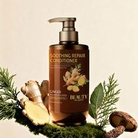 Masque capillaire hydratant longue durée au gingembre, marque privée OEM ODM, extrait de plantes naturelles, traitement réparateur des dommages, après-shampoing