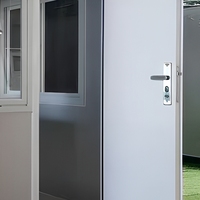 Toilettes portables extérieures écologiques, durables, faciles à installer, avec support technique en ligne, pour appartements modernes et luxueux