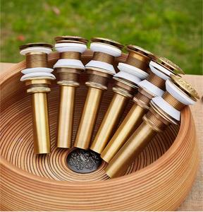 อ่างล้างหน้าในห้องน้ำแบบป๊อปอัพทำจากทองเหลืองทนทานอ่างล้างจานสีที่กำหนดเองได้กันของเสียรูปแบบการออกแบบร่วมสมัยแบบย้อนยุค - Product Image 4