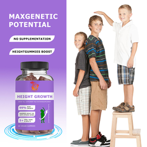 Wholesale Custom Height Growth Gummies with Calcium & Magnesium & Zinc Multivitamin and Minerals Supplement Promote - Product Image 6