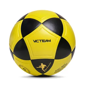 Different Size Water-Resistant Custom Football, Seamless Club Training Standard Soccer Ball Glue