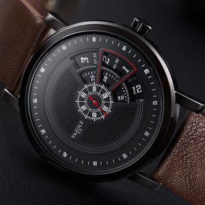 Yazole 509 510 <span class=keywords><strong>511</strong></span> thiết kế đặc biệt màu đen cổ tay xem người đàn ông Relojes Yazole đồng hồ - Product Image 3