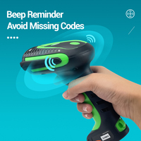 Scanner de codes-barres sans fil portatif industriel 2D DPM QR Code IP65 pour entrepôt logistique de Code à jet d'encre/Dot/aveugle