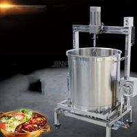 Meilleure Machine de Cuisson et de Mélange pour Sauce Piquante, Tomate, Soupe, Bouillie, Pâte de Curry, avec Chauffage au Gaz