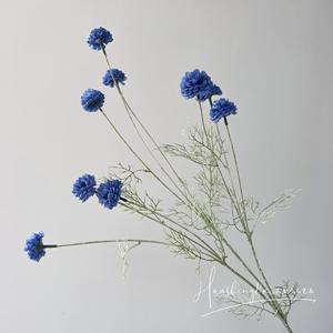 Bouquet de fleurs artificielles en soie, pissenlit simulé à 9 têtes, haute simulation, pour décorations de mariage et de maison - Product Image 4