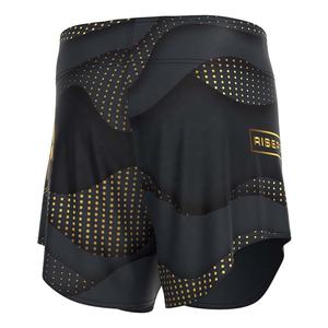 Elite Velcro Curved <span class=keywords><strong>Shoter</strong></span> Cut MMA Pantalones cortos de competición Ajuste ergonómico Tela resistente al sudor Diseñado para fuerza y velocidad - Product Image 2