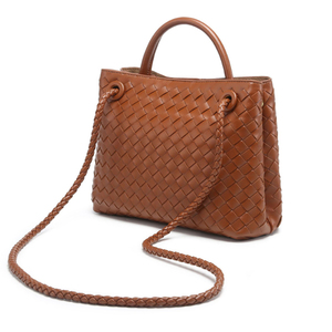 Borsa a Mano <span class=keywords><strong>di</strong></span> <span class=keywords><strong>Lusso</strong></span> Intrecciata <span class=keywords><strong>Artigianale</strong></span> per Donna con Catene, Borsa alla Moda, Vendita Calda - Product Image 2