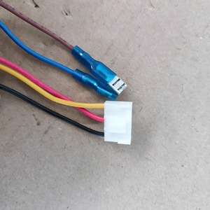 YDK70-6I มอเตอร์พัดลม 70W 220V 50Hz 6P สำหรับเครื่องปรับอากาศในห้องปรับความเร็วได้ 2 ระดับ 830RPM - Product Image 2