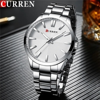 Jam Tangan Quartz CURREN 8322 Fashion Casual Bisnis Mewah Tahan Air Jam Tangan Pria Original untuk Pria Montre Relojes Homme