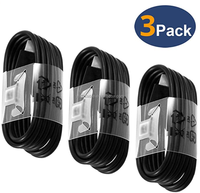 Chargeur USB pour Samsung Galaxy S7 S8 chargeur rapide adaptatif chargeur mural de voyage USB tipo c avec kit de câble